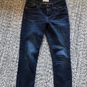Madewell Skinny Jeans, dark wash